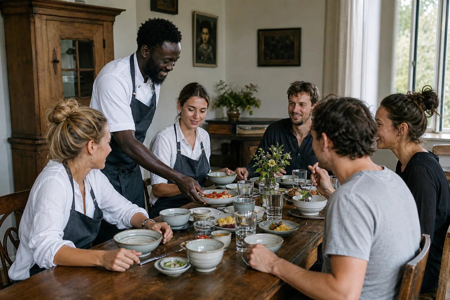 Geschirrsets bewähren sich für die Gastronomie in einem emotionalen Alltagsmoment