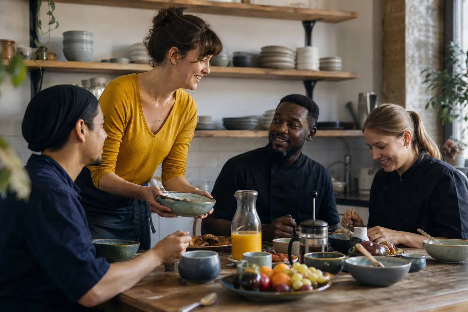 Geschirrsets bewähren sich für die Gastronomie in einem emotionalen Alltagsmoment
