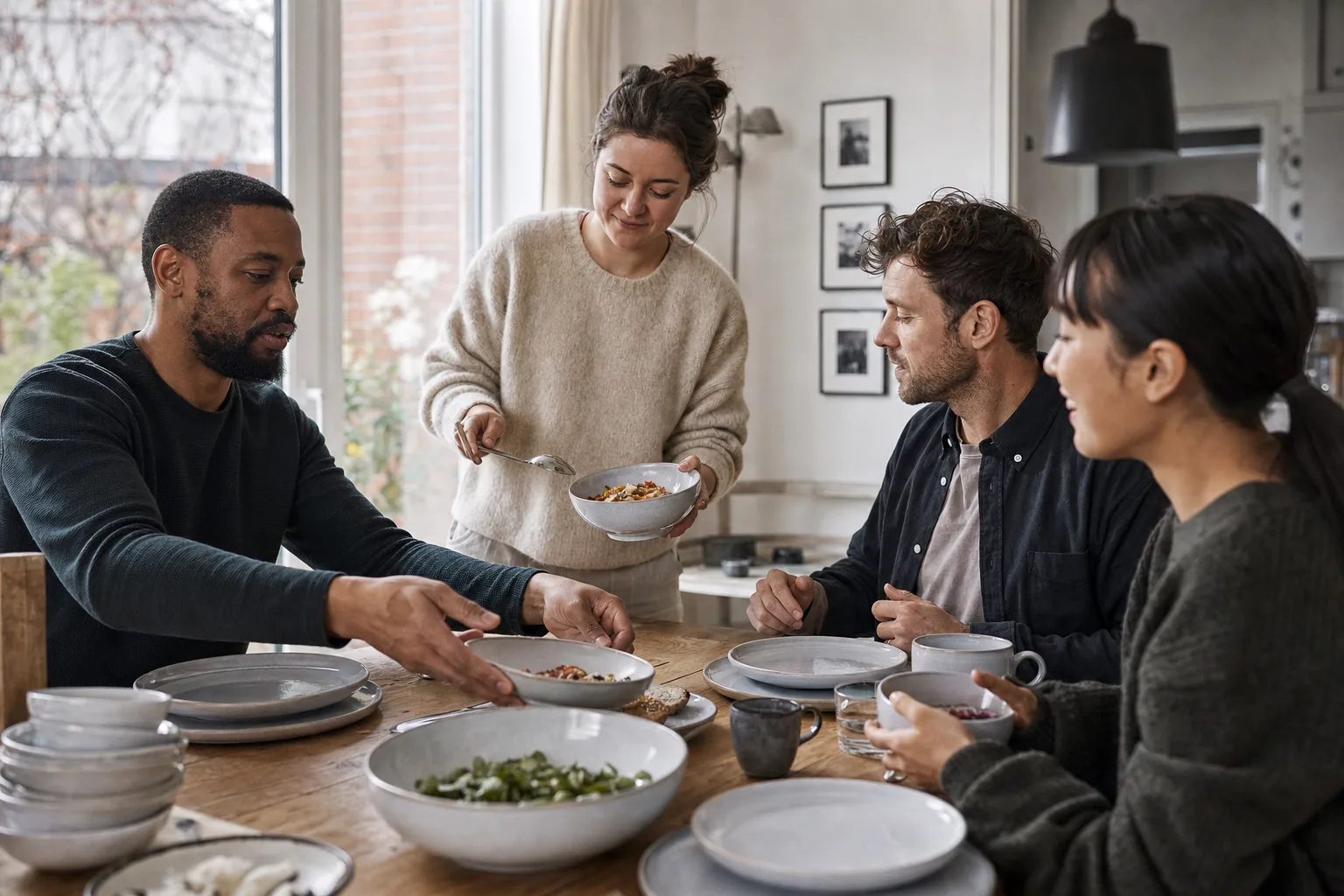 Geschirrsets bewähren sich für die Gastronomie in einem emotionalen Alltagsmoment