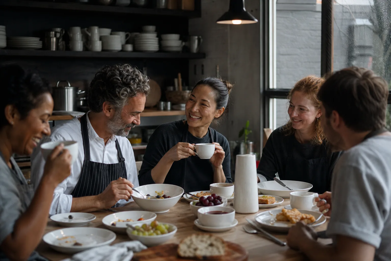 Geschirrsets bewähren sich für die Gastronomie in einem emotionalen Alltagsmoment