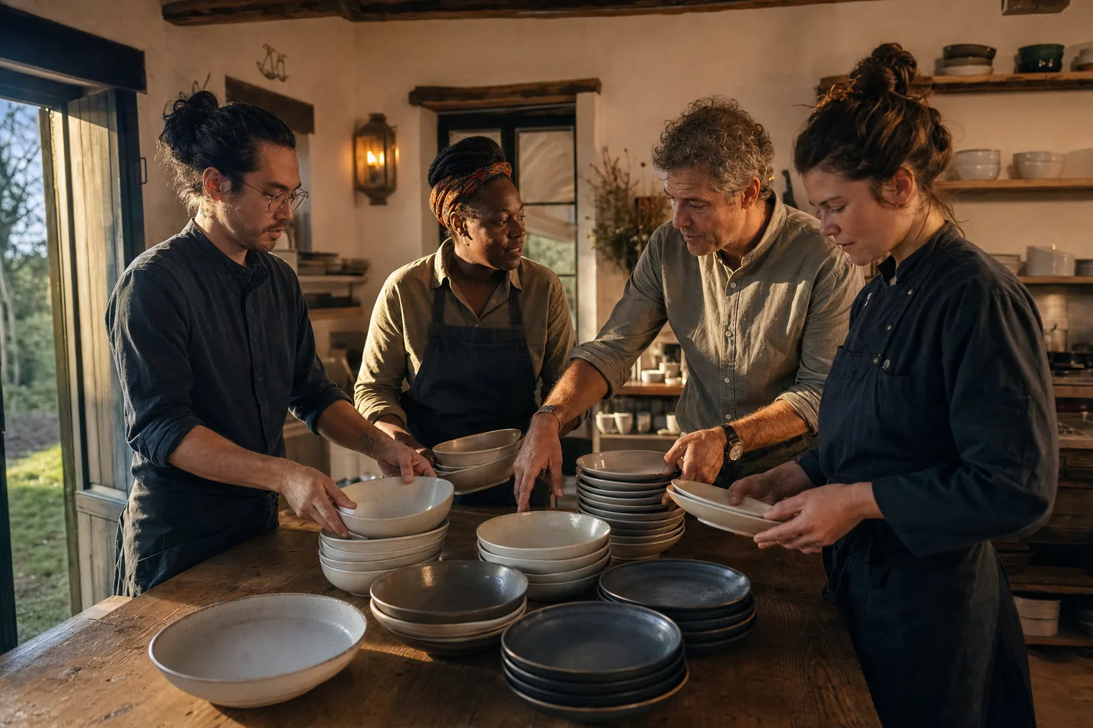 die Gastronomie prüfen bei Geschirrsets konkrete Details zu bewusster Budgeteinsatz