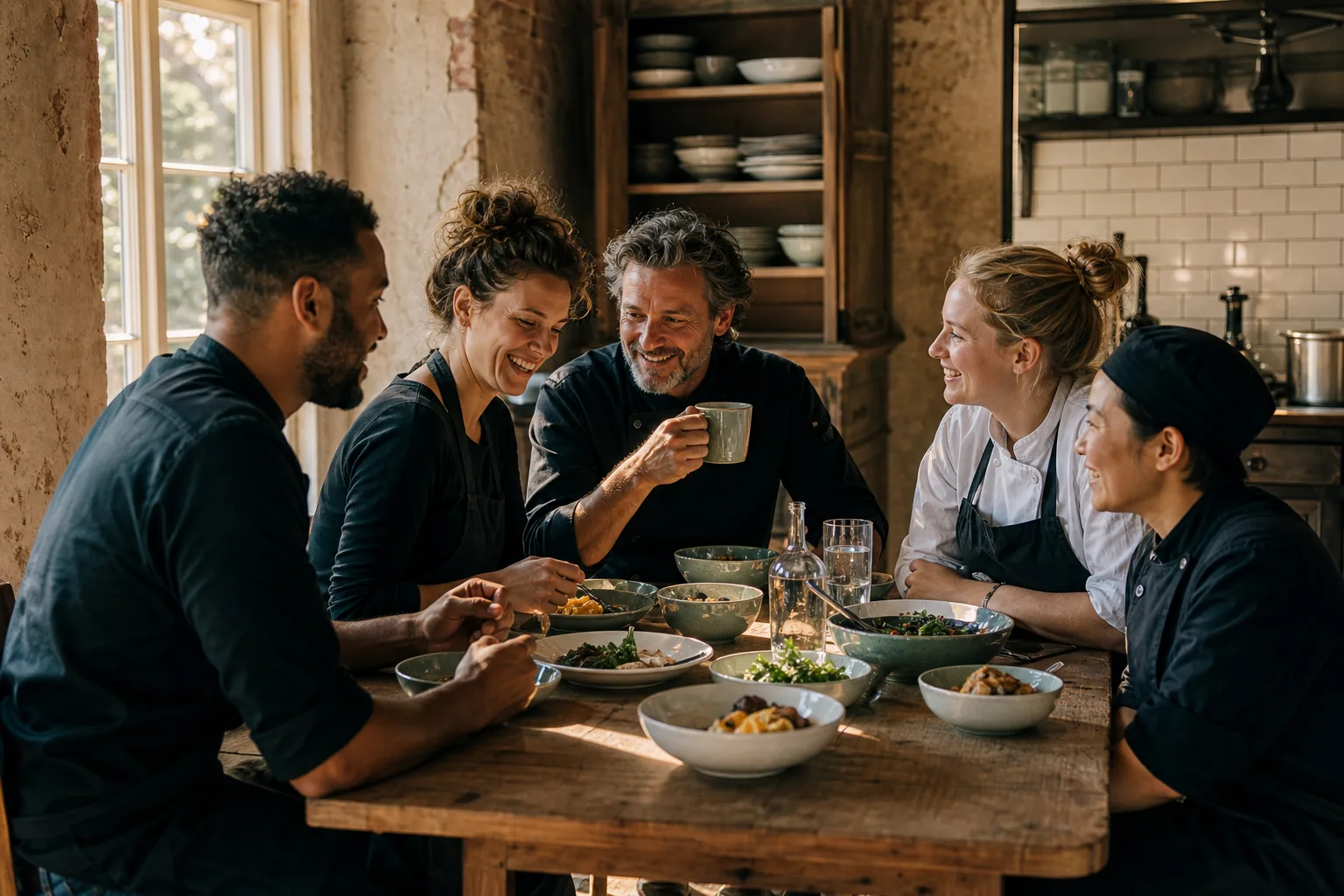 Geschirrsets bewähren sich für die Gastronomie in einem emotionalen Alltagsmoment