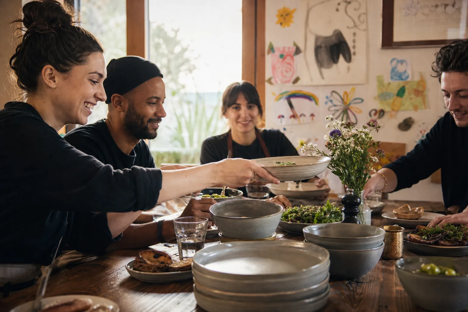 Geschirrsets bewähren sich für die Gastronomie in einem emotionalen Alltagsmoment