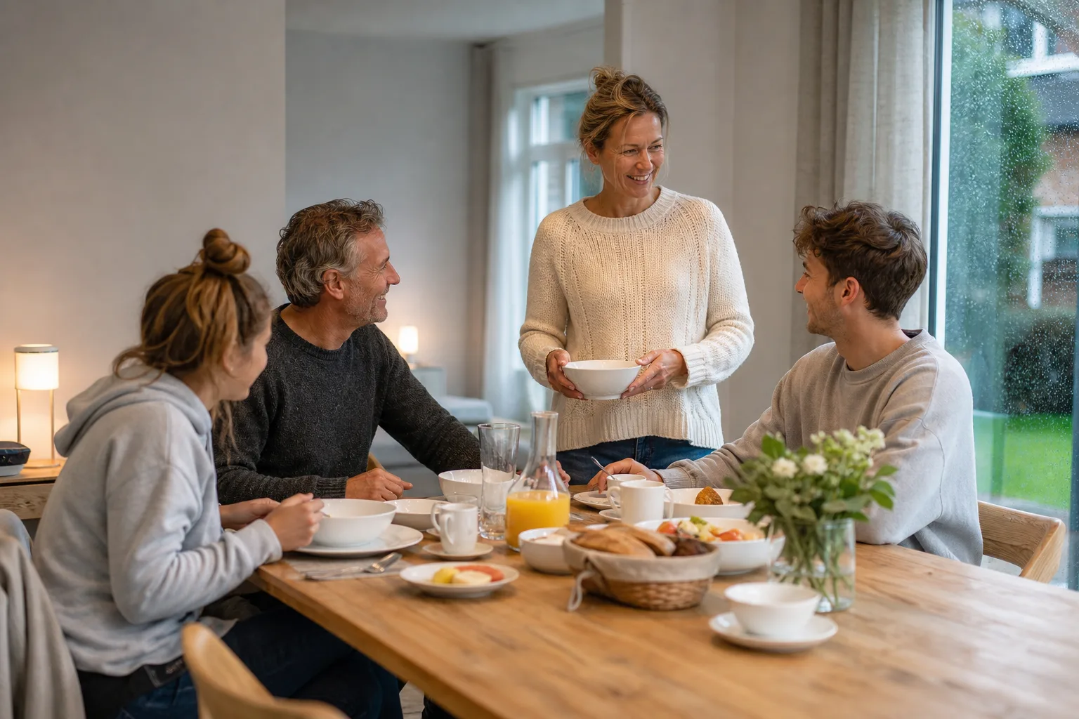 Geschirrsets bewähren sich für Ferienwohnungen in einem emotionalen Alltagsmoment