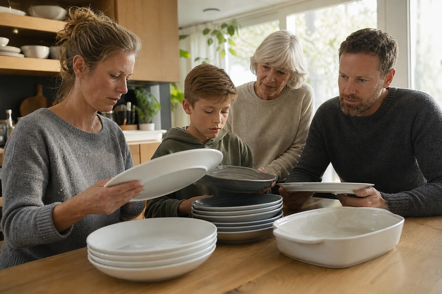 Familien prüfen bei Tafelservice konkrete Details zu fundierte Auswahl